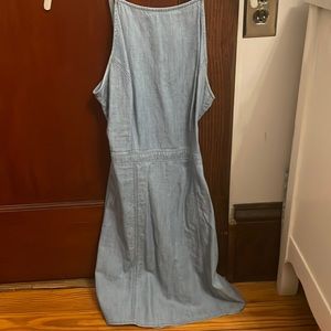 Hollister denim high neck dress